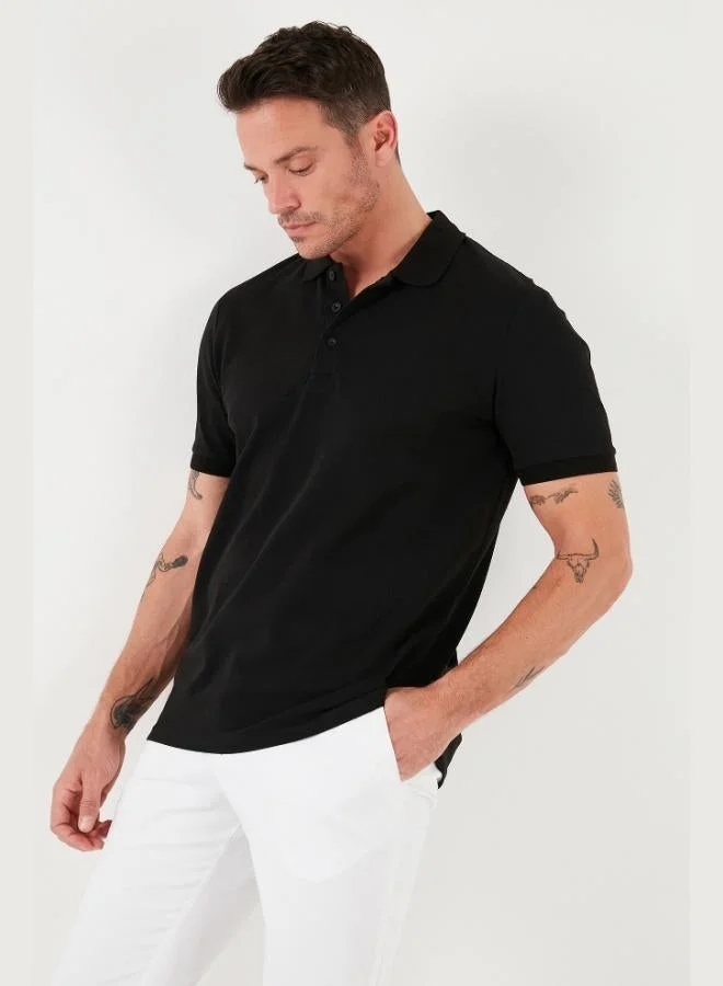 Buratti Buratti Cotton Regular Fit Button-Down Polo Collar T-Shirt Men's POLO COLLAR T-SHIRT 5902127